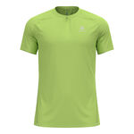 Abbigliamento Odlo Odlo X-Alp Trail Crew Neck Camicia da corsa Uomini - lime, 