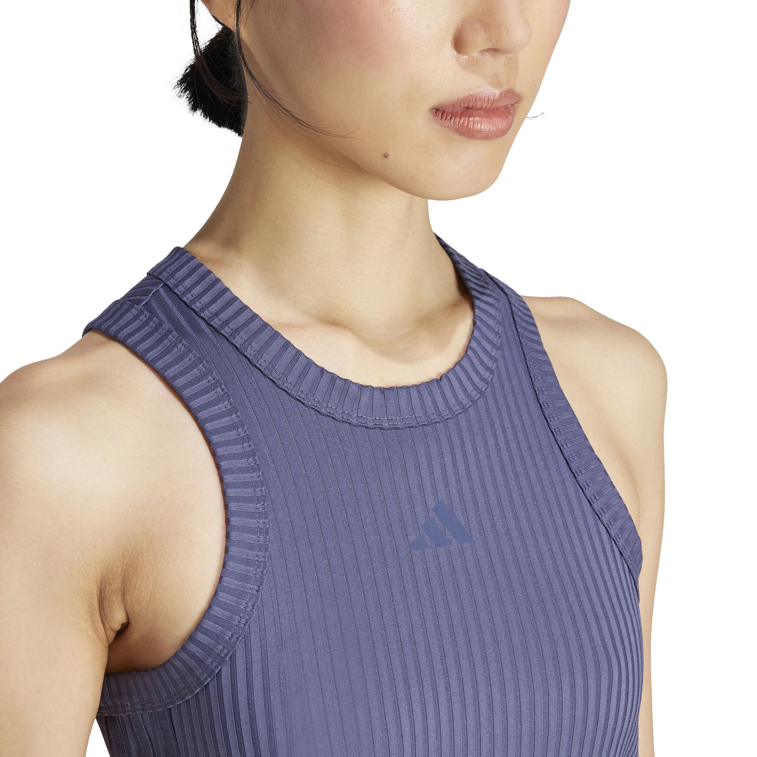 Buy adidas All Gym Seasonal Rib Canottiera Donna Blu online Tennis Point IT