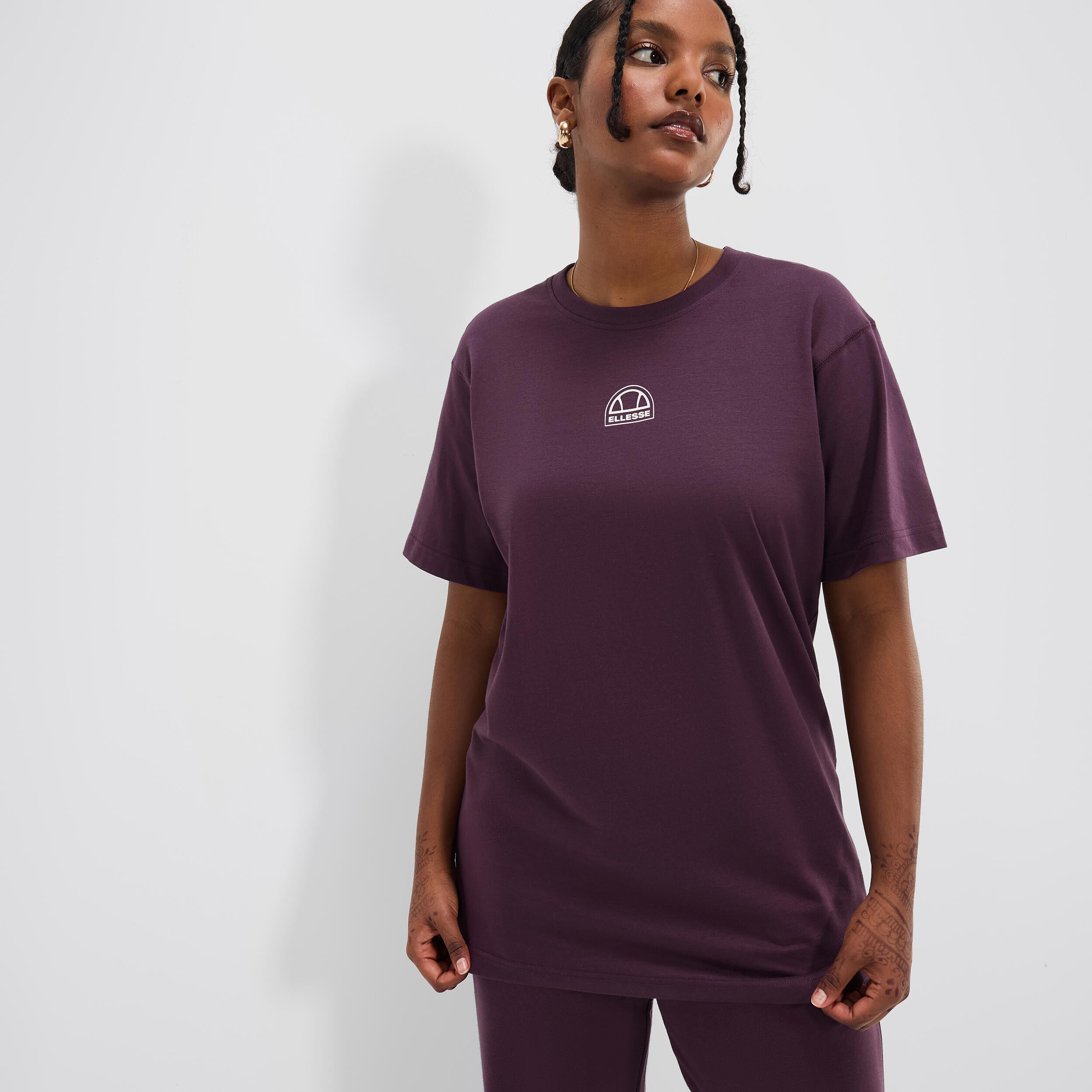 Maglietta viola donna new arrivals