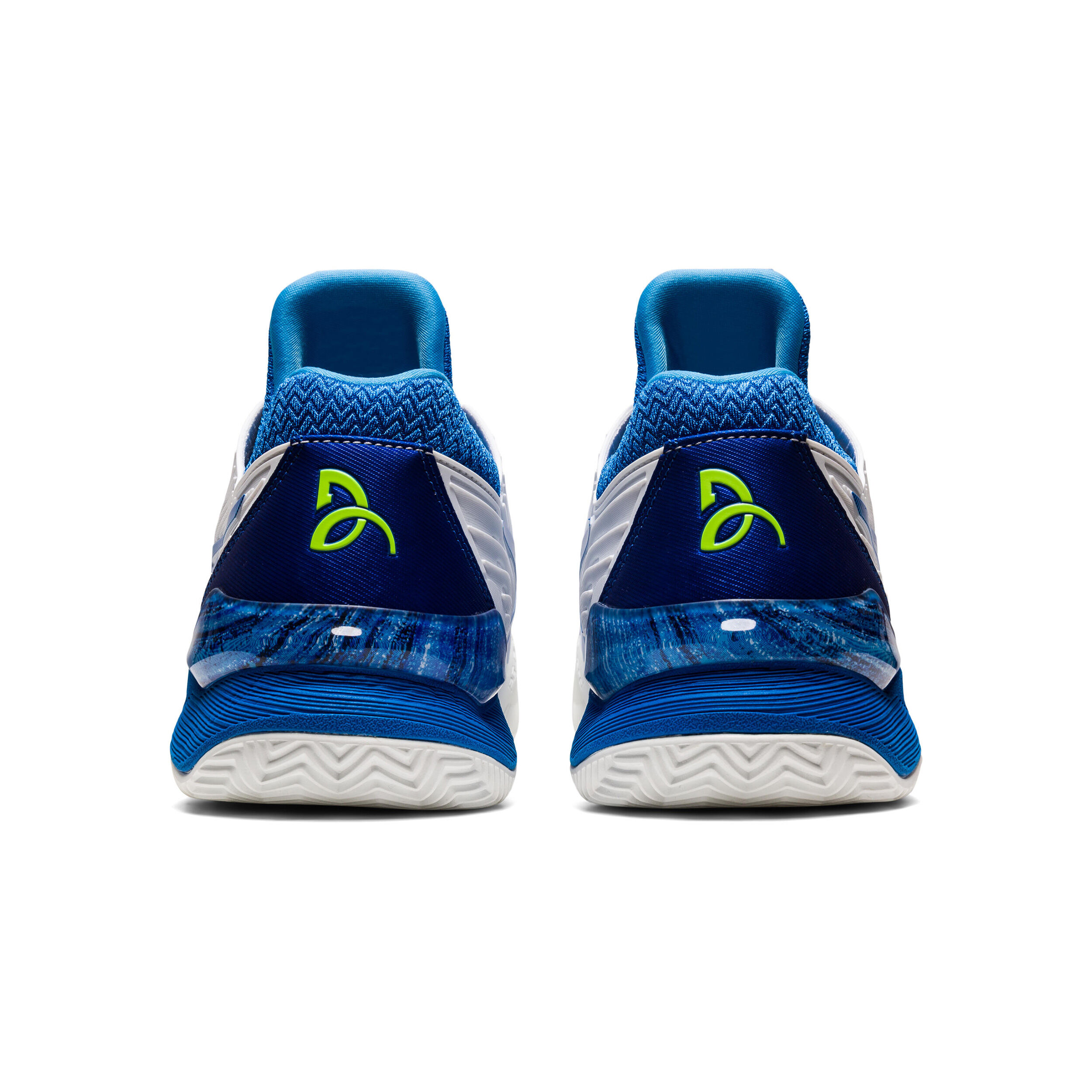 ASICS Court FF 2 Novak Scarpa Per Terra Rossa Uomini Bianco