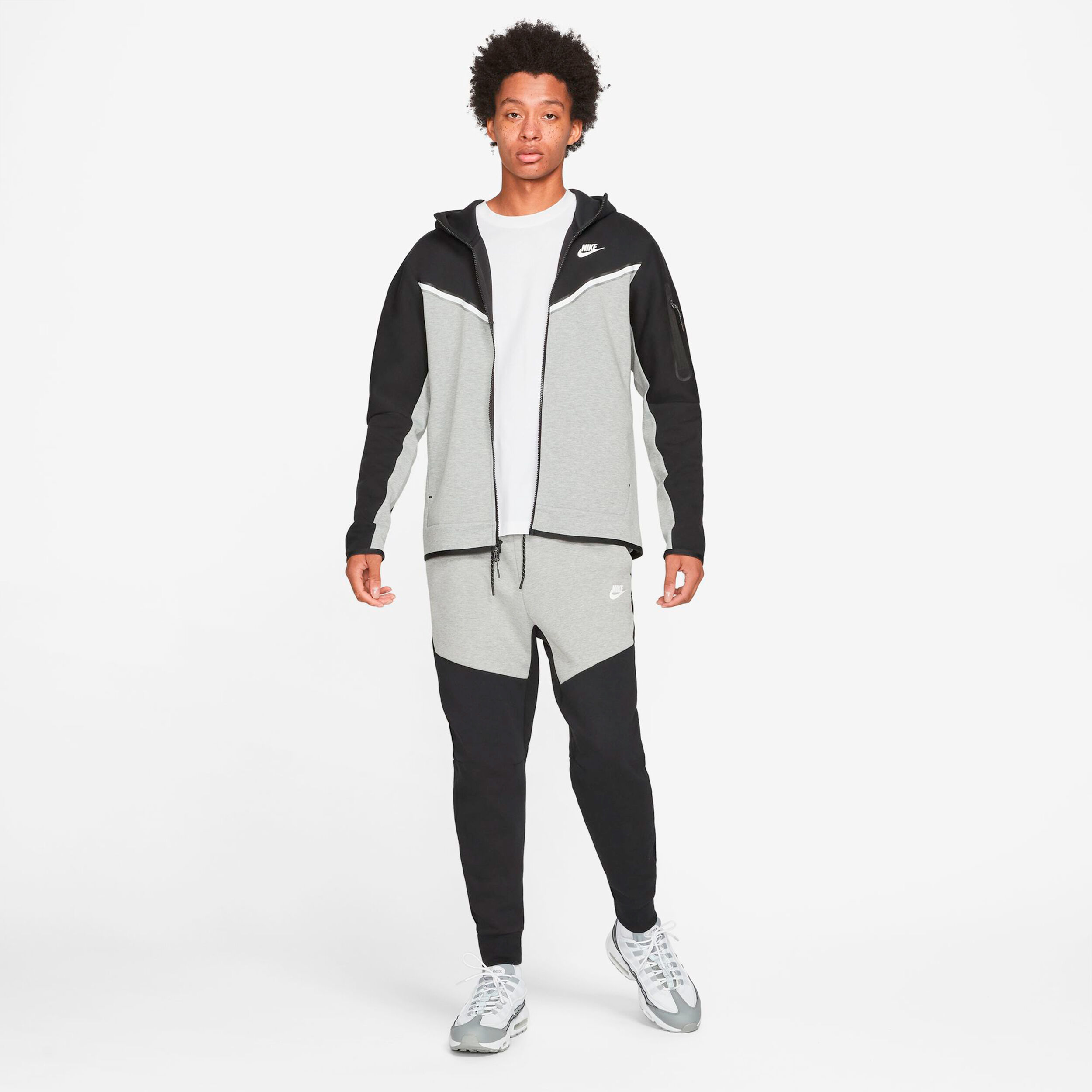 Felpa nike nera e grigia cheap