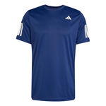 Abbigliamento da tennis adidas adidas Club 3Stripes Maglietta Uomini-blu scuro