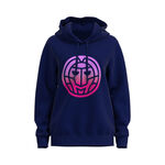 Abbigliamento BIDI BADU BIDI BADU Colortwist Chill Felpa con cappuccio Ragazze - blu scuro, 
