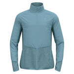 Abbigliamento Odlo Odlo Essential Insulator Hybrid Giacca Da Corsa Uomini-Blu