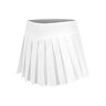 Create Pleated Gonna Ragazze-Bianco,Color Petrolio