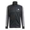 Taining Essentials 3 Stripes Giacca Da Allenamento Uomini-Nero