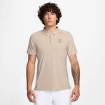 Abbigliamento Nike Nike Court Dri-FIT Advantage Polo Uomini-Beige
