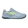 GEL-RESOLUTION X GS Scarpa per terra rossa Bambini-grigio, lime