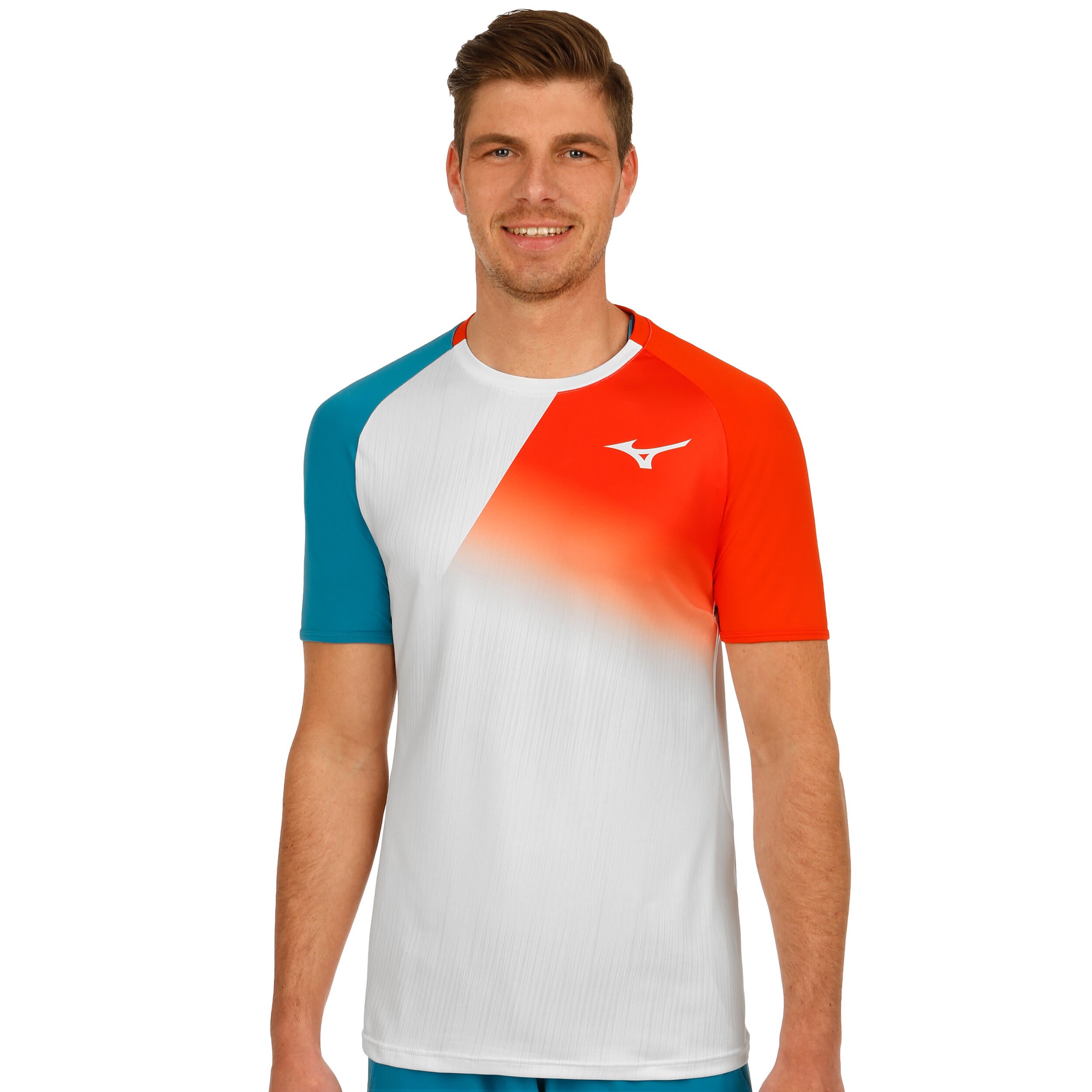 Magliette hot sale mizuno rosso