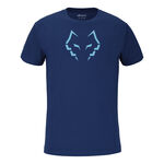 Abbigliamento Babolat Babolat J. LEBRON Maglietta Uomini-Blu