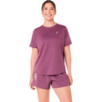 Abbigliamento ASICS ASICS Icon Camicia da corsa Donna-viola