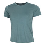 Abbigliamento Under Armour Under Armour Launch Camicia da corsa Donna-grigio-blu