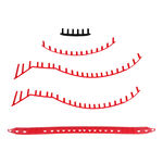 Accessori Per Racchette Yonex ÖSENBAND VCORE 98/98L Scarlet