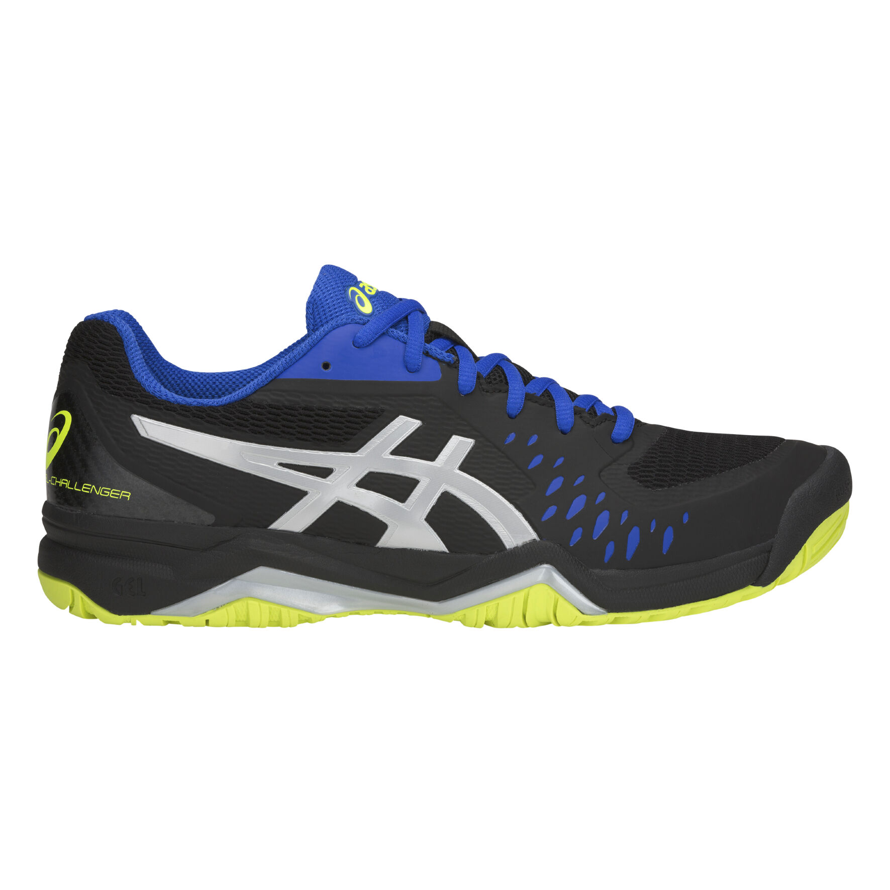 Asics Gel Challenger 12 Scarpa Per Tutte Le Superfici Uomini Nero, Blu Asics Gel Challenger 12 Scarpa Per Tutte Le Superfici Uomini Nero, Blu