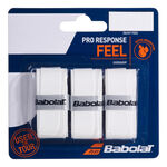 Overgrip Babolat Babolat Pro Response Confezione Da 3-Bianco