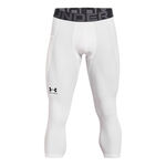 Abbigliamento Under Armour Under Armour Heatgear Calzamaglia Uomini-Bianco,Nero