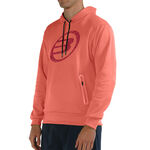 Abbigliamento Bullpadel Bullpadel Imana Felpa Uomini-Corallo