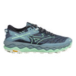 Scarpe da corsa Mizuno Mizuno Wave Mujin 10 Scarpa Da Trail Donna-Blu Scuro,Mint