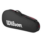 Borse Da Tennis Wilson ADVANTAGE 2025 6PK RACKET BAG BLACK