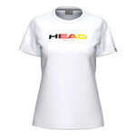 Abbigliamento HEAD HEAD DTB Rainbow Maglietta Donna-bianco
