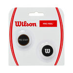 Accessori per racchette Wilson Wilson Pro Staff Pro Feel Pro Staff Antivibrazioni Confezione Da 2-Nero,Argento