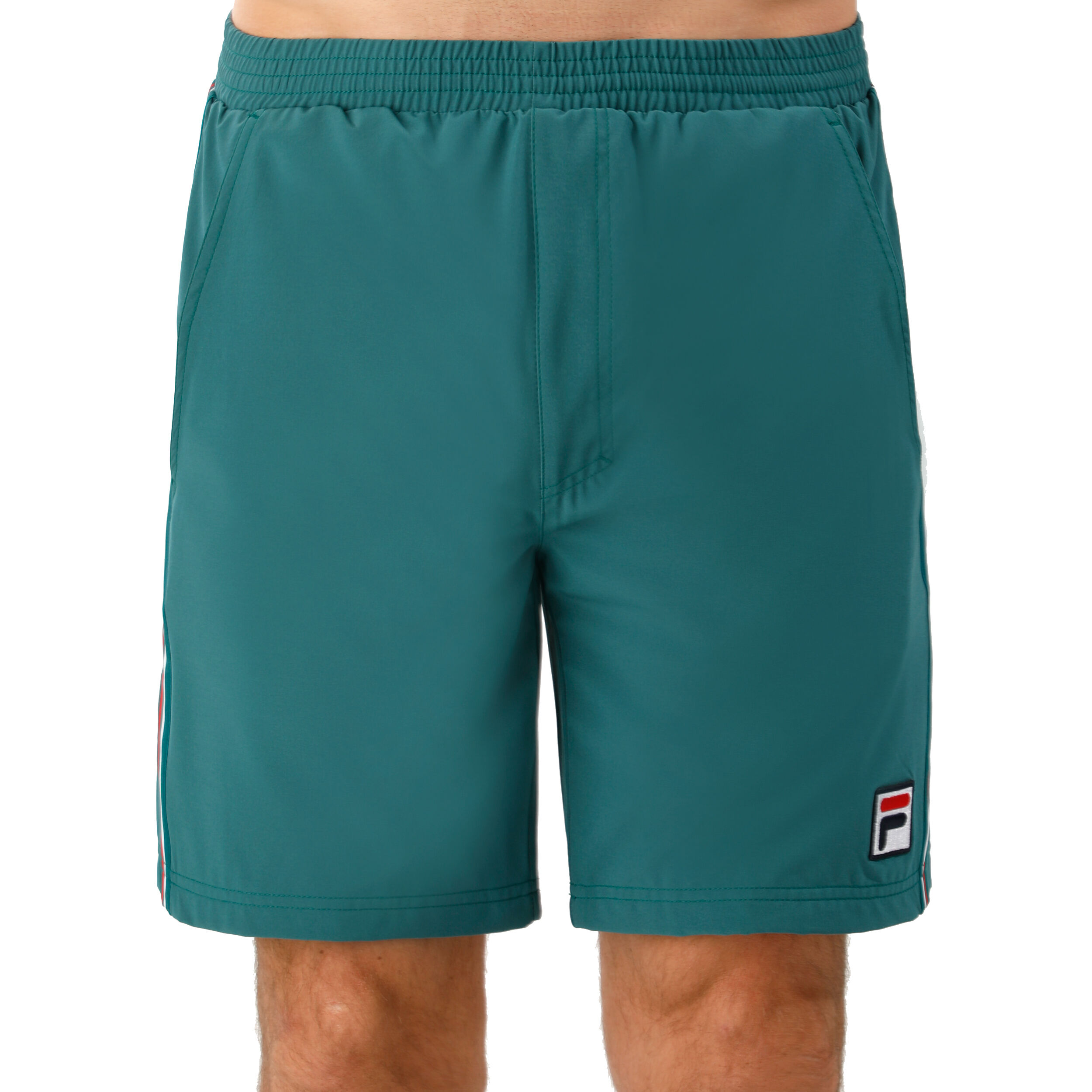 Buy Fila Adam Pantaloncini Uomini Verde Scuro Rosso online Tennis Point IT
