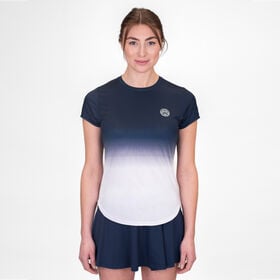 Immagine di Crew Gradiant Maglietta Donna-Blu Scuro,Bianco