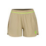Wild Match 2in1 Pantaloncini Donna-Beige,Verde Neon