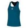 Create Inside In Canottiera Donna-Color Petrolio,Bianco