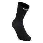 Abbigliamento Nike Nike Fast Midweight Crew Calze da corsa Unisex - nero, grigio