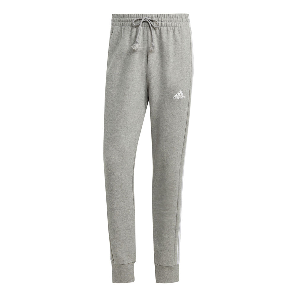 Image of Essentials French Terry Tapered Cuff 3-Stripes Pantaloni Da Allenamento Uomini