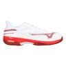  Wave Exceed Court Scarpa per terra rossa Uomini - bianco, rosso
