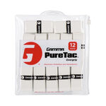 Overgrip Gamma Gamma Pure Tac Confezione Da 12-Bianco