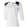 Club Maglietta Donna-Bianco,Blu