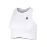 Abbigliamento On On Court Crop Canottiera Donna-Bianco
