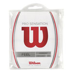 Overgrip Wilson Wilson Pro Overgrip Sensation Confezione Da 12-Bianco