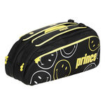 Prince Prince Smiley Borsa Per Racchetta Da 6-Nero