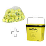 Palline Da Tennis Tennis-Point Stage 1 60er Polybag plus Balleimer eckig
