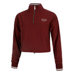 Abbigliamento Wilson Wilson Davenport Woven Popover Giacca da allenamento Donna-berry