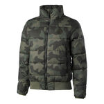 Abbigliamento Quiet Please Quiet Please Camou Supercourt Piumino Donna-Oliva,Cachi