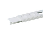 Strumenti per campi da tennis Tegra Tegra Tigerbanb 4cm Ricambio-Bianco