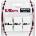 Overgrip Wilson Wilson Profile Overgrip Confezione Da 3-Bianco