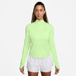 Abbigliamento Nike Nike Swift Half-Zip Camicia da corsa Donna - lime