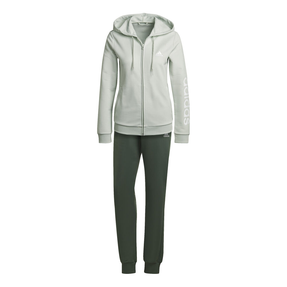 Image of Linear French Terry Tuta Da Allenamento Donna
