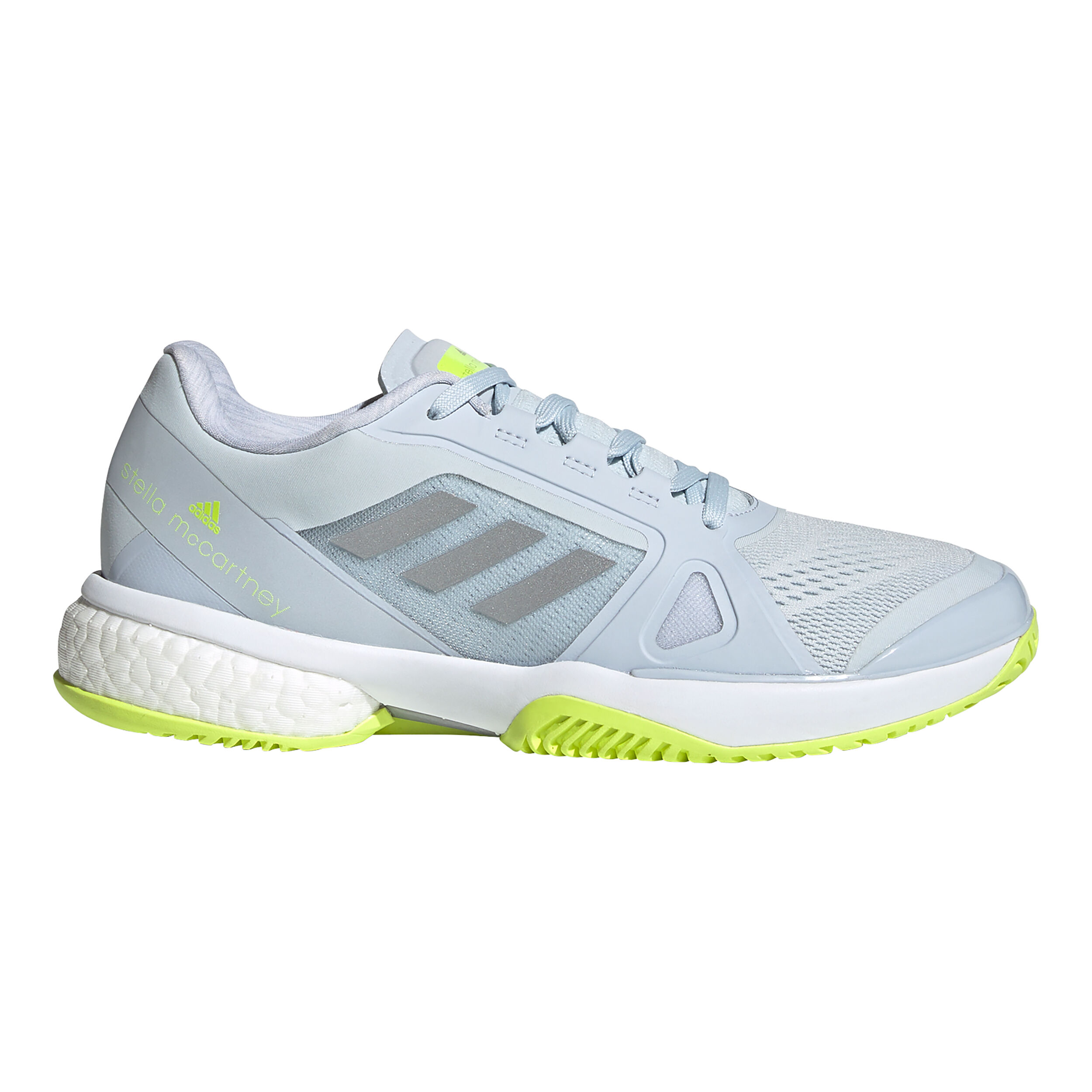 Buy adidas Stella McCartney Tennis Scarpa Per Tutte Le Superfici Donna Blu Chiaro Lime online Tennis Point IT