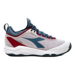 Scarpe da tennis Diadora Diadora  Speed Blushield Fly 4 + Scarpa per terra rossa Uomini-bianco,color petrolio
